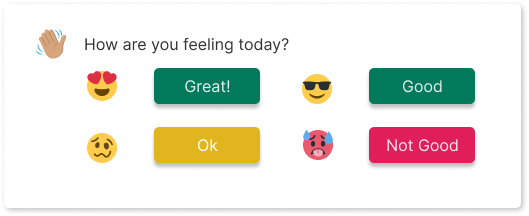 Simple real-time feedback